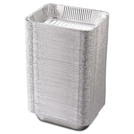 Hfa Aluminum Steam Table Pans, Half-Size Deep, 2.56in. Deep, 10.38 x 12.75, 100PK 32135